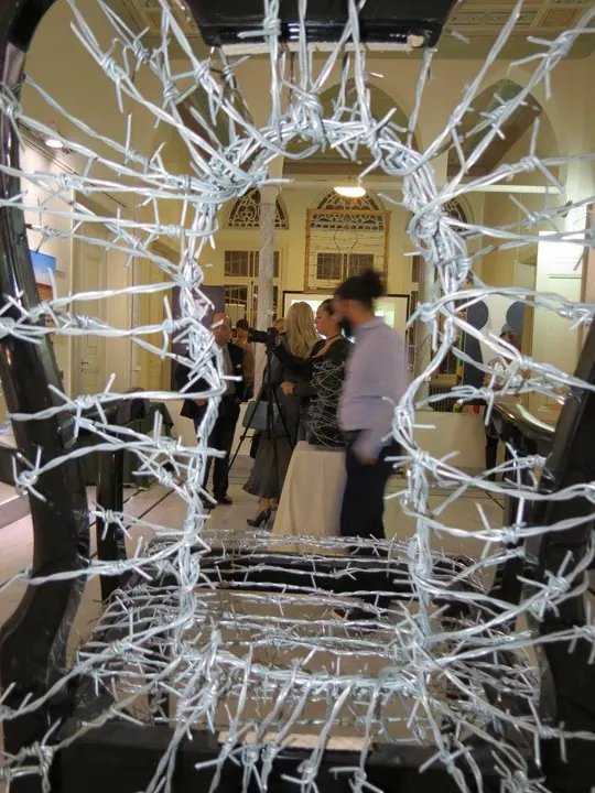 Incógnito Sertão exhibition, Beirut — view 1