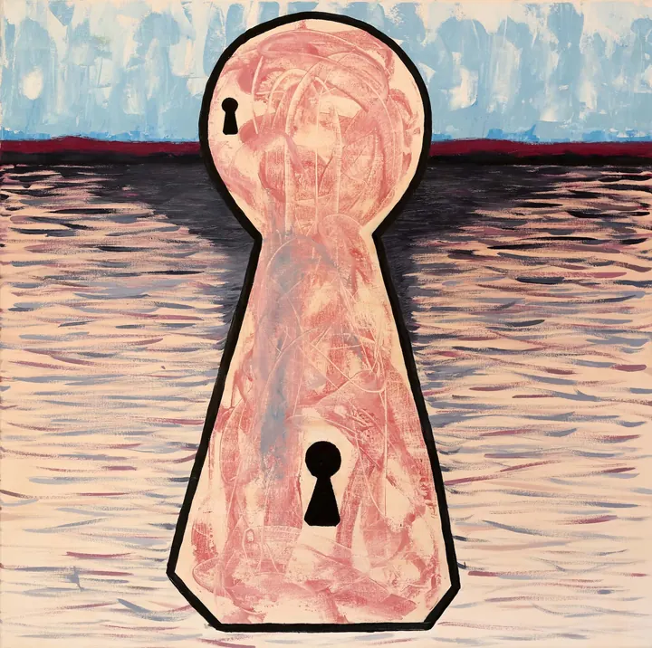 Painting by Elio Haddad — view 2