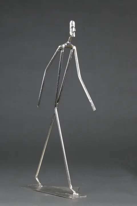 Walking Men — Giacometti, view 1