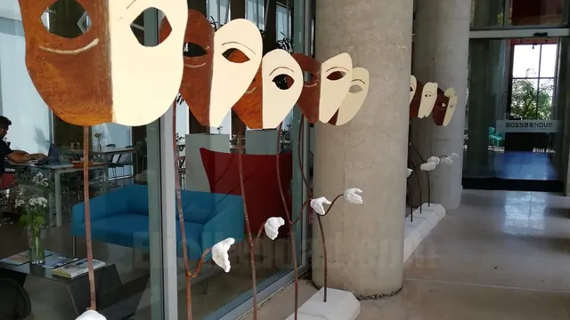 Congratulations & Condolences II, permanent installation, Bossa Nova Hotel, Beirut. 2019.